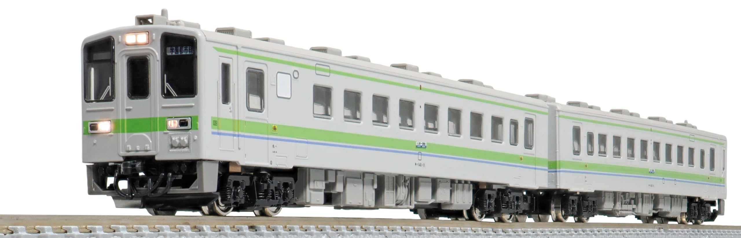 

Зеленый Max N Gauge JR Hokkaido Kiha Type 142 JR Hokkaido Set 31832 Железнодорожная модель дизельного вагона 141/Type (Ранее Цвет) 2-машина (С силой)