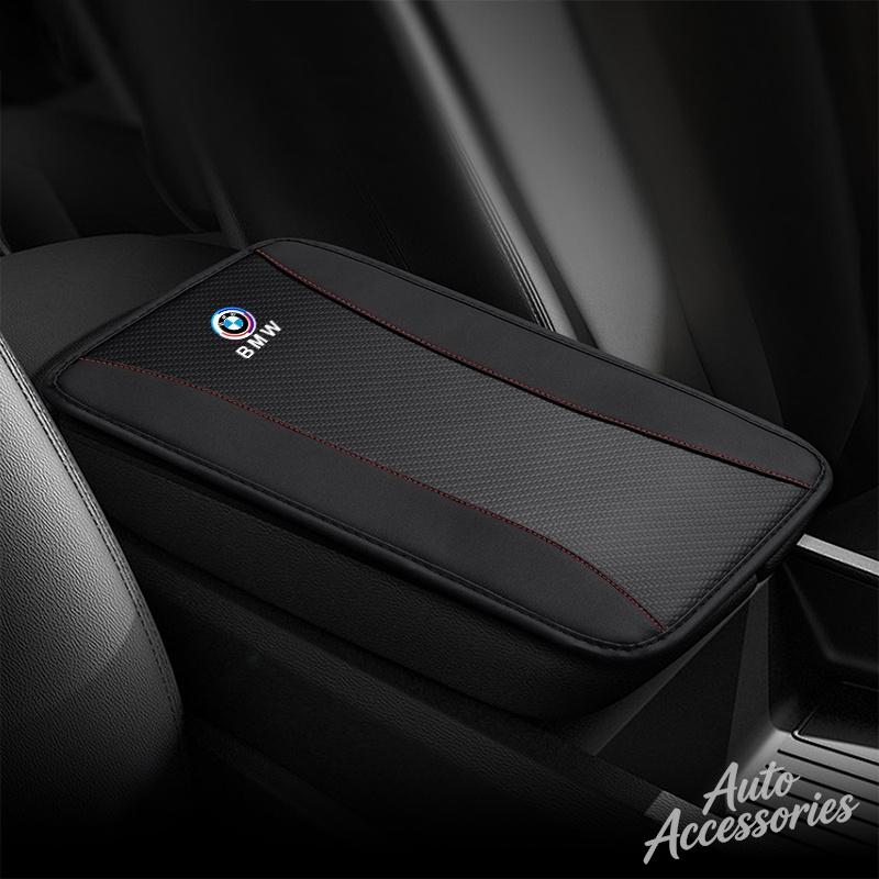 Leather Car Armrest Box Pad Anti-slip Protect Pad For BMW 50th E46 E90 E49 F30 F80 E36 E46 E93 E92 F34 F31 GT G30 X7 Accessories