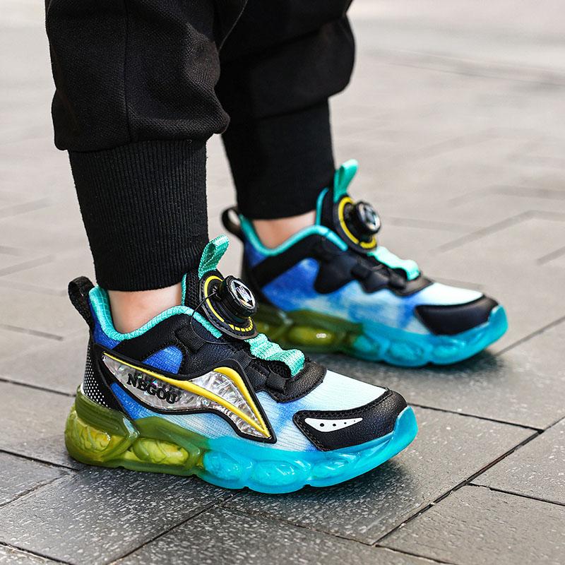 Pantofi sport casual pentru copii, mărime mare, simpli, eleganți, respirabili, din plasă, 28-39