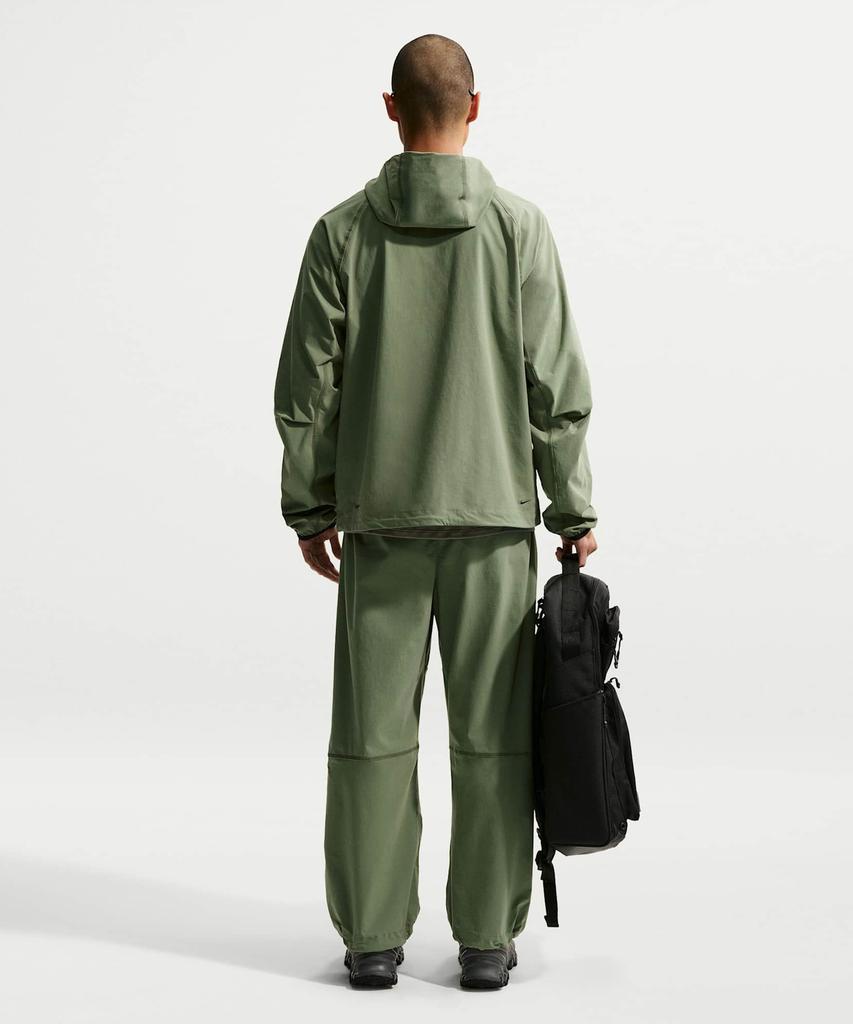 Nike Tech Dri-Fit Woven Full-Zip Windrunner Jacket M - Silver Sage:Black / Iu7635-328