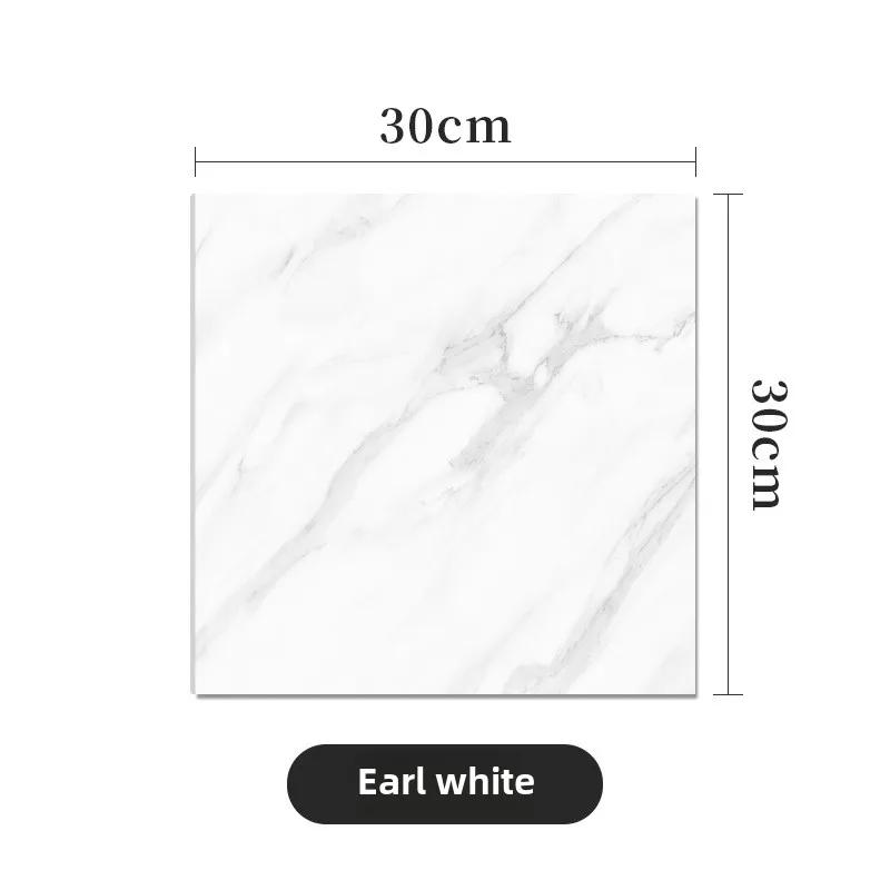 10-50PCS Marble Style Floor Stickers Thickened Self-adhesive Flooring Wear-resistant PVC Flooring Stickers Household Floor Mats