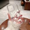 Chinese Style Magnolia Flower Clear Phone Case for iPhone 17 Air 16 15 14 13 12 11 Pro Max 14 Plus 16E Shockproof Silicone Cover