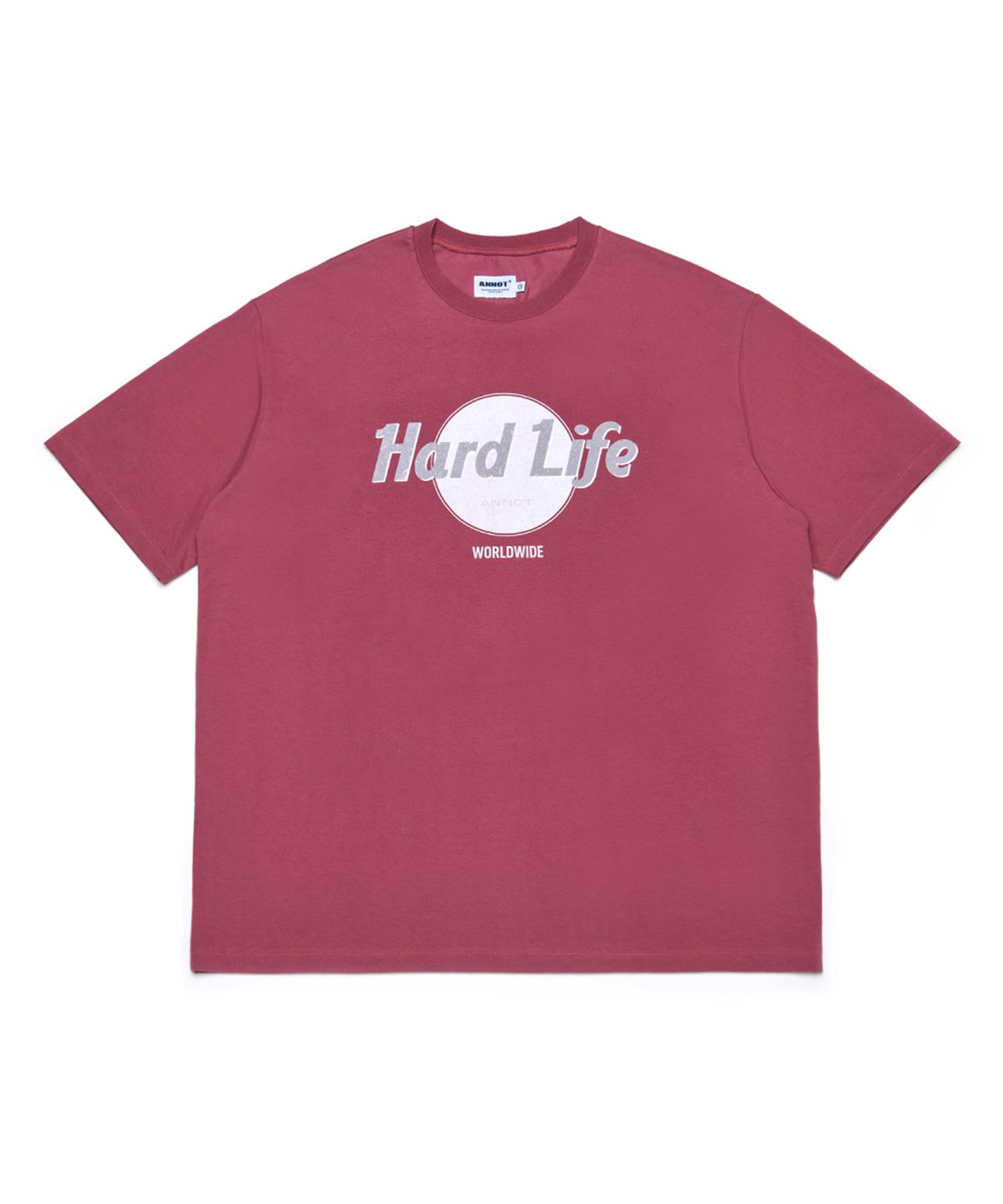 Футболка Hardlife с принтом A Note, выцветший розовый 1