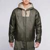 Nike ACG Thermal Colorblock Hooded Cotton Jacket Men Outerwear Green CD7651-325