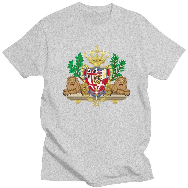Custom Trendy Coat Of Arms Of Kingdom Of Sardinia Flag T Shirt Men Short Sleeve 100 Cotton Tshirt Casual Tee Tops