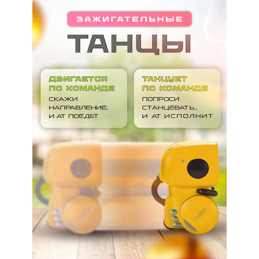 Interactive Robot with Russian Voice Acting, Repeater, Voice Controlled, Toy for Boy