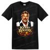 Kenny Rogers Country Singer T Shirt W/ Guitars Western Star Music Fan Tee Art