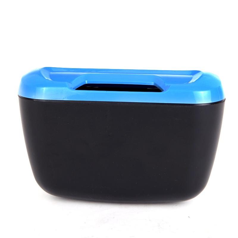 Fashion Car Trash Can Garbage Attractive Trash Bin Dust Case Holder Car Storage