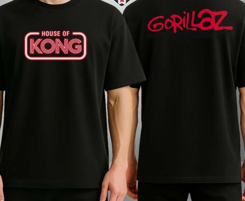 Gorillaz House Of Kong 2026 Two Sides Unisex TShirt Unisex T-Shirt XXXL