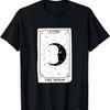 The Moon Card (Black & White) T-Shirt