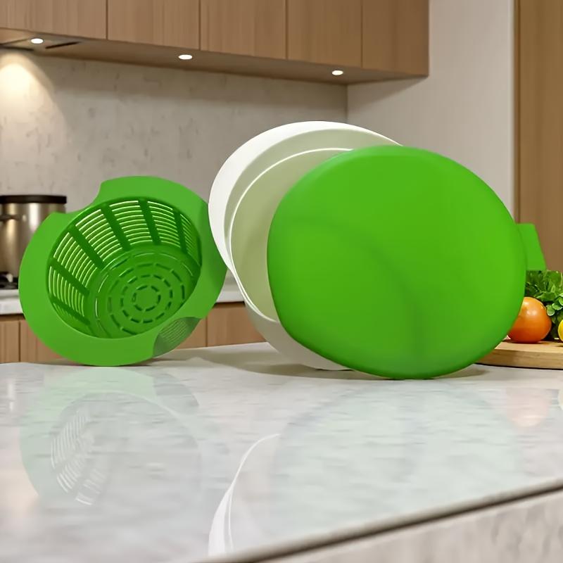 Microwave Cheese Maker, Easy Plastic DIY Tool for Making Homemade Pizza and Burger Melts with Basket ,Lid, Perfect Kitchen Accessory, Kitchen Gadget,