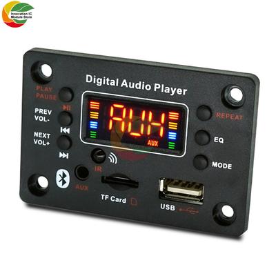 87.5-108.0MHZ DC7-25V Amplifier Board 2*40W Bluetooth 5.0 Car Mp3 Players Support For Recording and FM USB SD Audio Decode Board