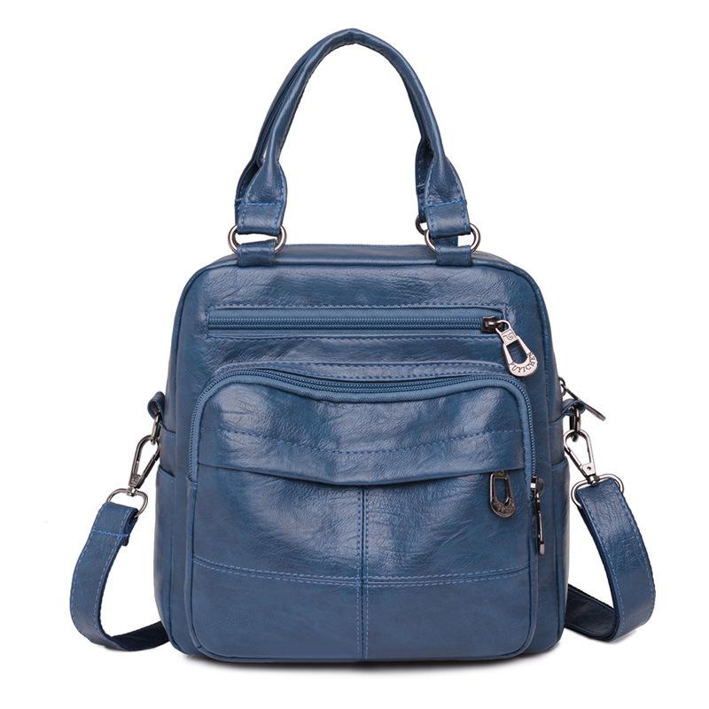 Bags for Women New Style Handbag Crossbody Bag Fashionable Shoulder Bag Soft Leather Backpack Retro Bag Women