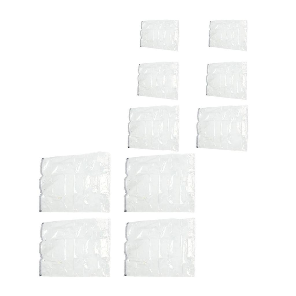 11PCS Set Space Saver Storage Bag Good Sealing Dust Proof Compression Airtight Sealer Bag with