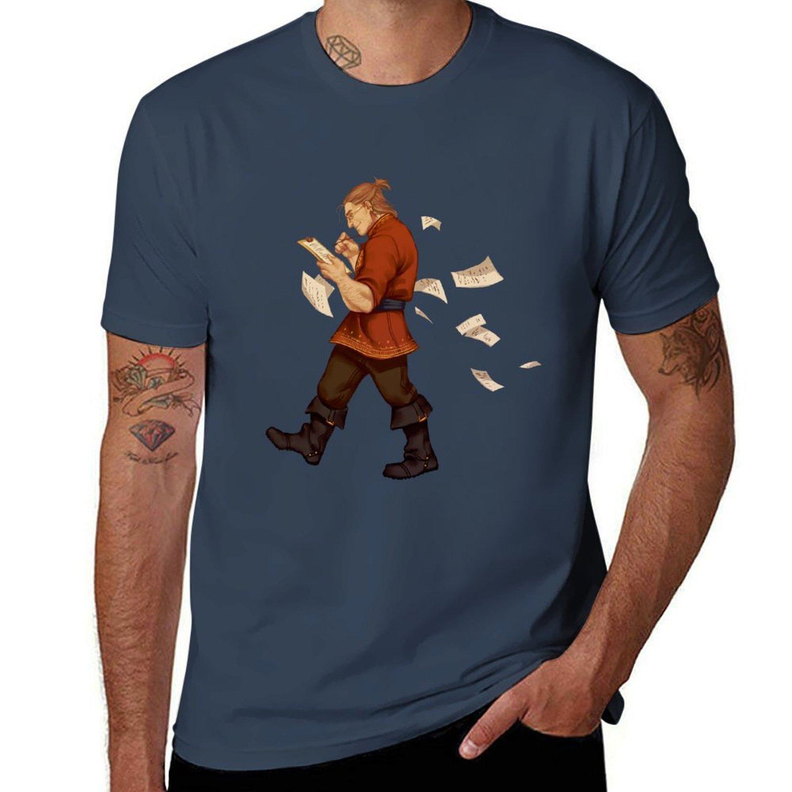 DAI crew Varric TShirt Breathable Basic Cotton TShirt S