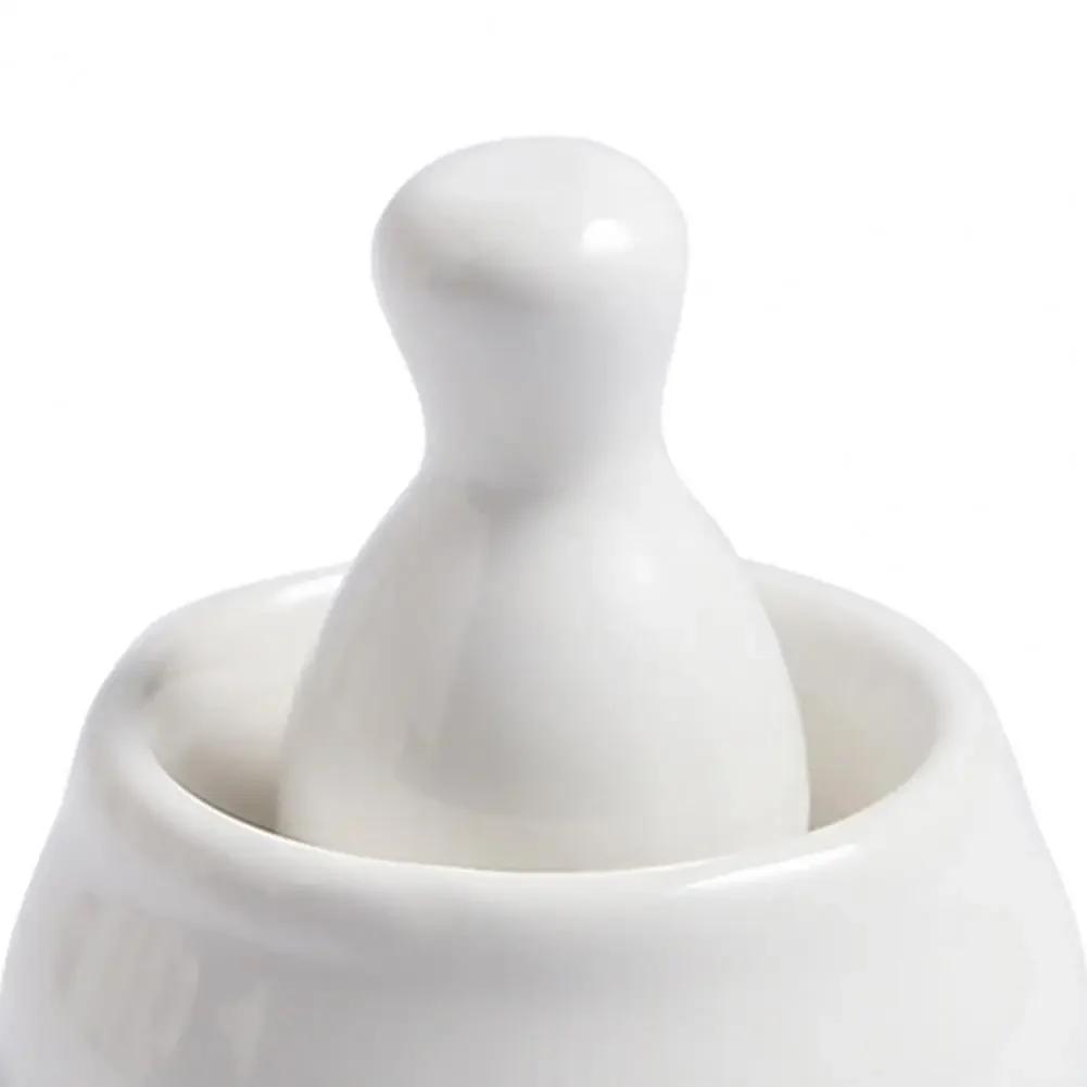 Ceramic Mortar And Pestle Set For Grinding Spices Herbs And More Kitchen Decor Essential Durable Herb Grinder Pill Crusher