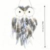18.8in Owl Dreamcatcher Owl Handmade Dreamcatcher Owl Feather Decor  Bedroom Wall Decor