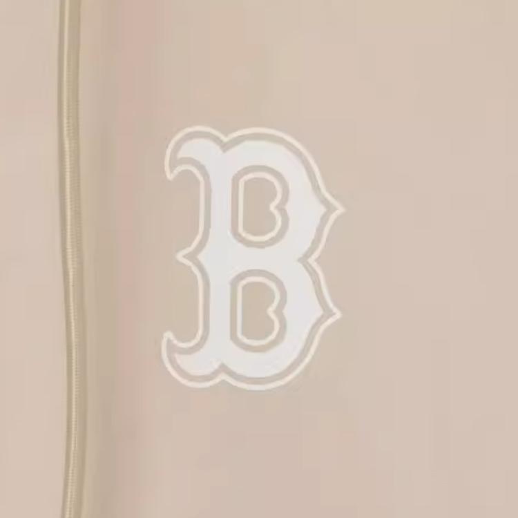 New MLB Boston Red Sox Sweatshirts Unisex Khaki 3AWJB0731-43BGL