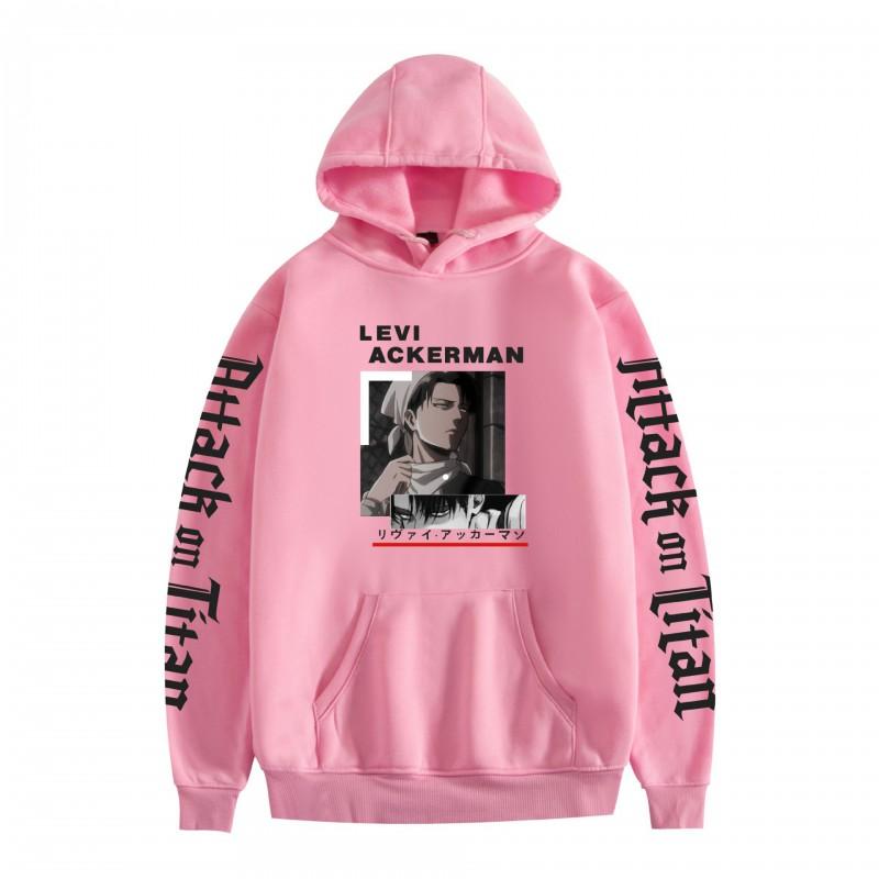 Attack On Titan Anime Hoodie Loose Fit Pullover Sweatshirt Teens