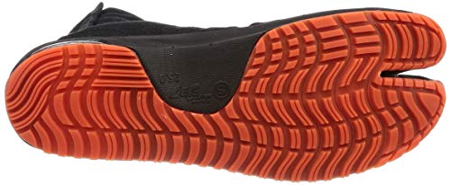 [Margo] Jikatabi Festival Air Cushion 2E Air Jog V (Five) 6 Pieces Black 27cm