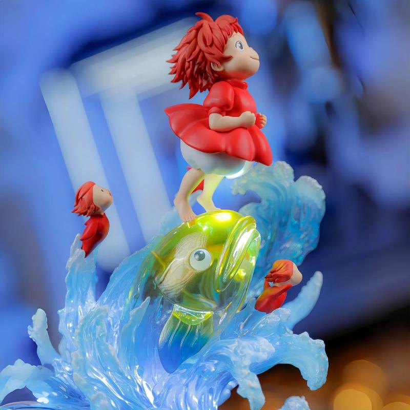 Figure Handmade Gk Boniu And Zongjie Luminous Statue Anime Girls Animation Handmade Model Ornaments