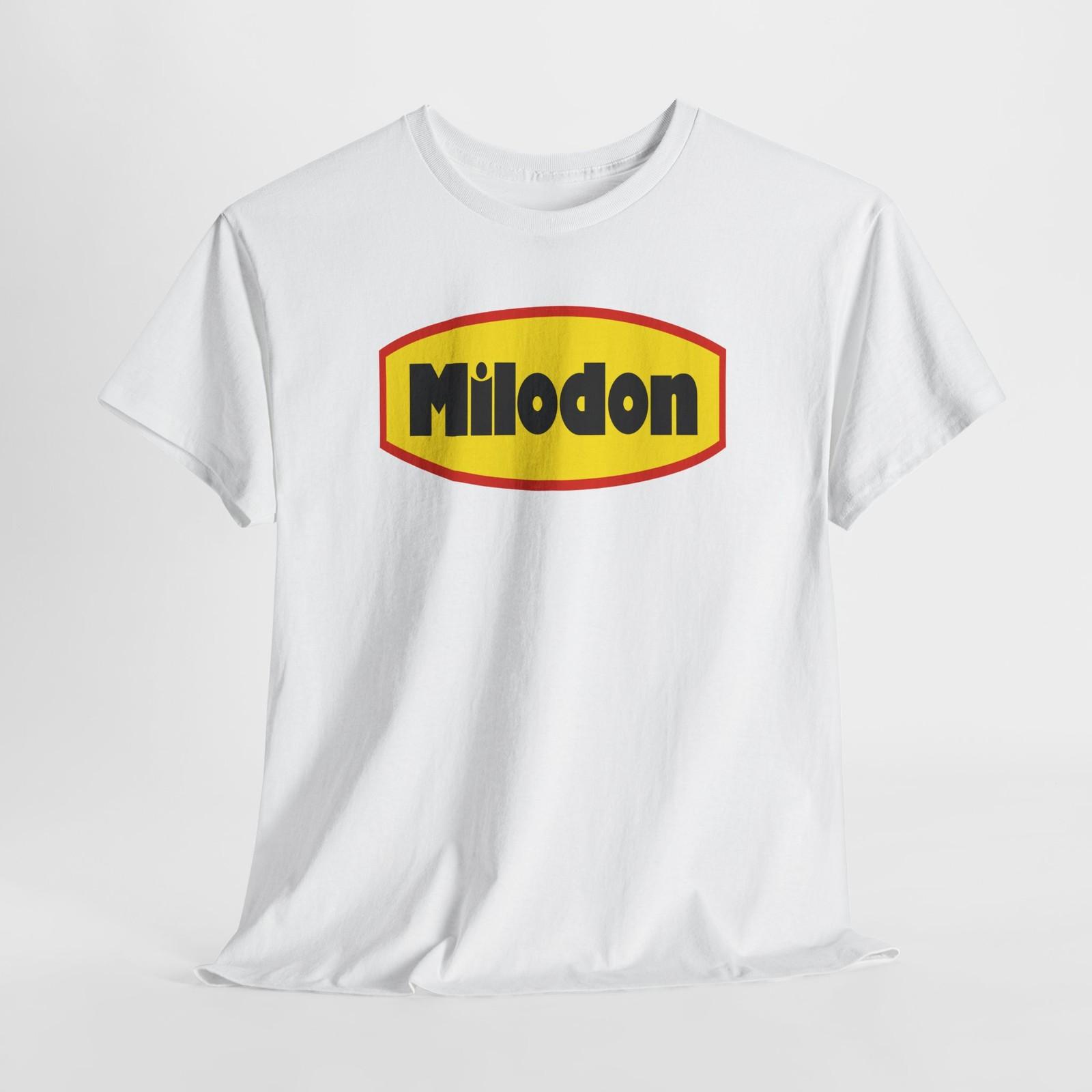 Retro Milodon Unisex Heavy Cotton T-Shirt Mens Womens Tees Top Tee, Vintage Graphic T-Shirt Mens Womens Tees Top Tee, Casual Wear, [...] 2XL