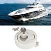 Motorhome Cabinet Door Lock Embedded Round Zinc Alloy with 2 Keys Anti Rust Slip for Yacht Home