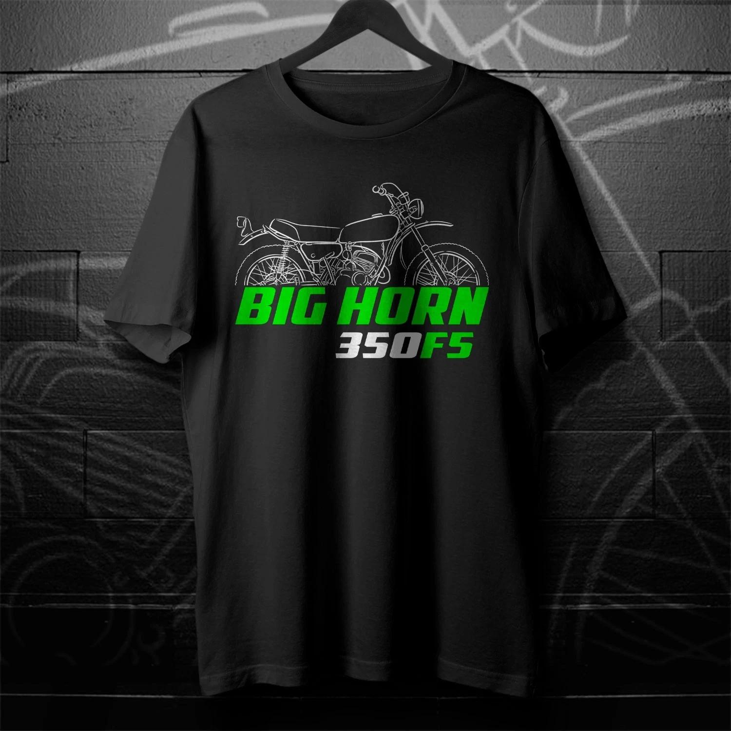 For Kawasaki 350 F5 Big Horn 1970-1971 fans - Motorcycle T shirt 2XL