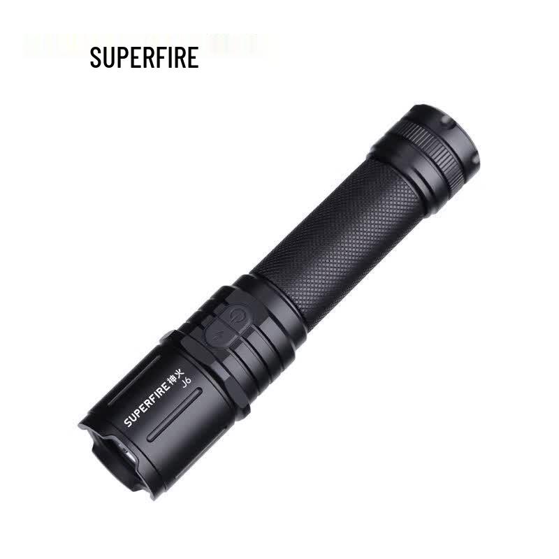 SupFire J6 Rechargeable LED Flashlight