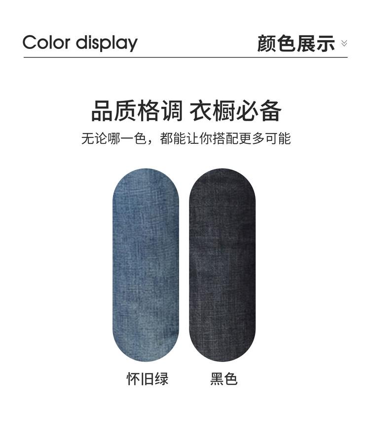 Men's Straight Leg Jeans