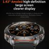 2026 Neue Outdoor Militär Smartwatch Herren GPS Track Wasserdicht 730mAH Gesundheit Anruf Sport Fitness Armband GPS Track Uhren Schwimmen