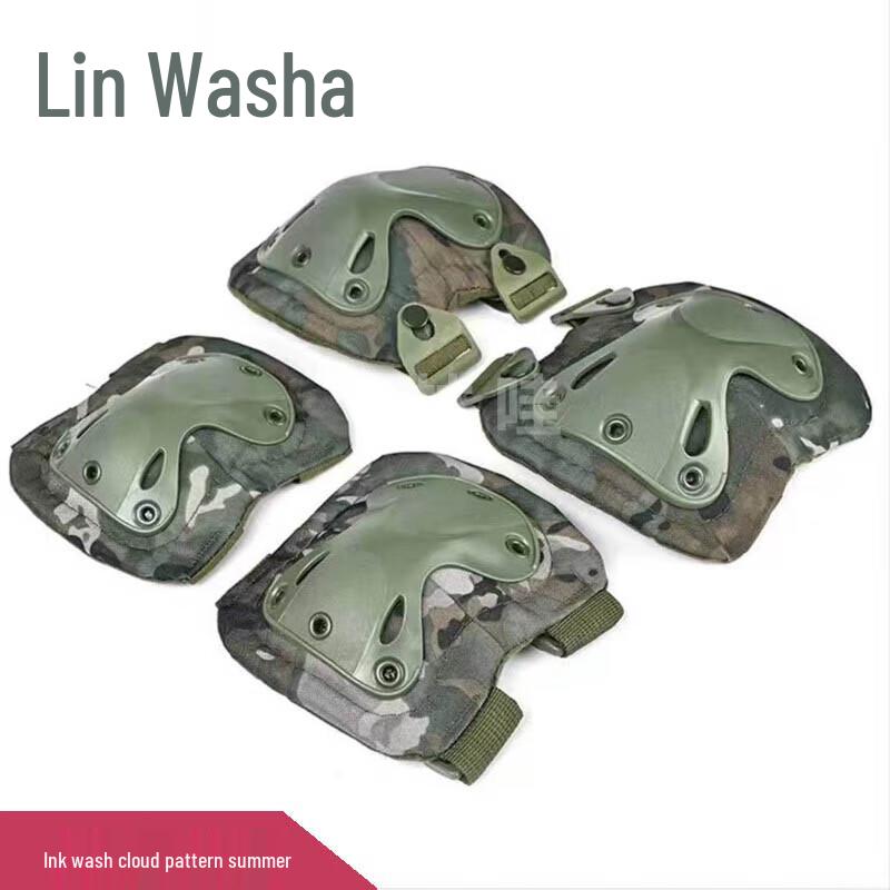 Linwa Tactical Knee and Elbow Pad Set