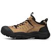 Men's Hiking Shoes Outdoor Anti Slip Luxury Man Leisure Climbing Shoes Genuine Leather Thick Bottom Fashion Jogging Mens Shoes