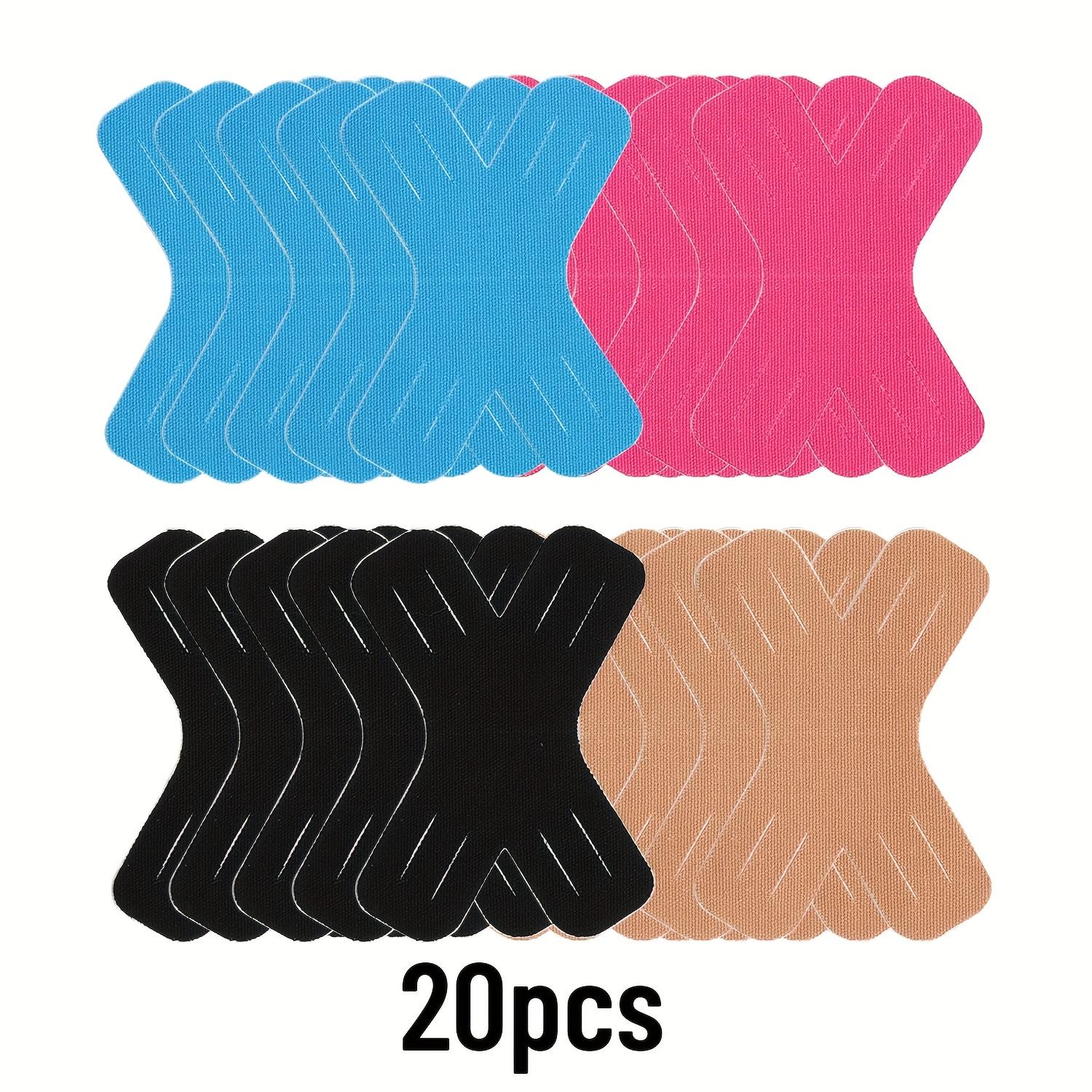 

20pcs X-Shaped Knee Muscle Patches - Pre-Cut Cotton Sports Tape for Patella Tendon Support, Pain Relief & Stability, for Athletes, Gym, Physical Relax