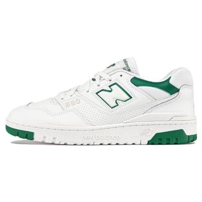 550 White Green Unisex Sneakers  BB550SWB