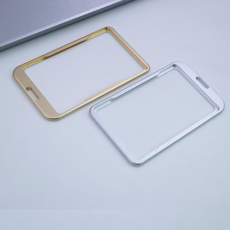 Aluminum Alloy ID Card Holder with Lanyard