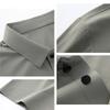 Men's Ice Silk Short Sleeve Polo & Shorts Set