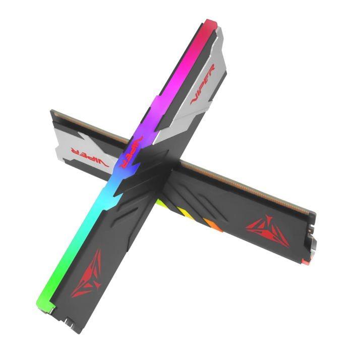 RAM - PATRIOT - D532GB - 32 Go - DDR4 - 7200 MHz - RGB