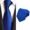 Cravatta da Uomo Raffinata Accessorio Versatile Cravatta a Quadri Elegante da Business per Banchetto