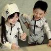 Kids' Korean Long-Sleeve Quick-Dry Sunscreen Swimsuit - Stylish Unisex Swimwear
