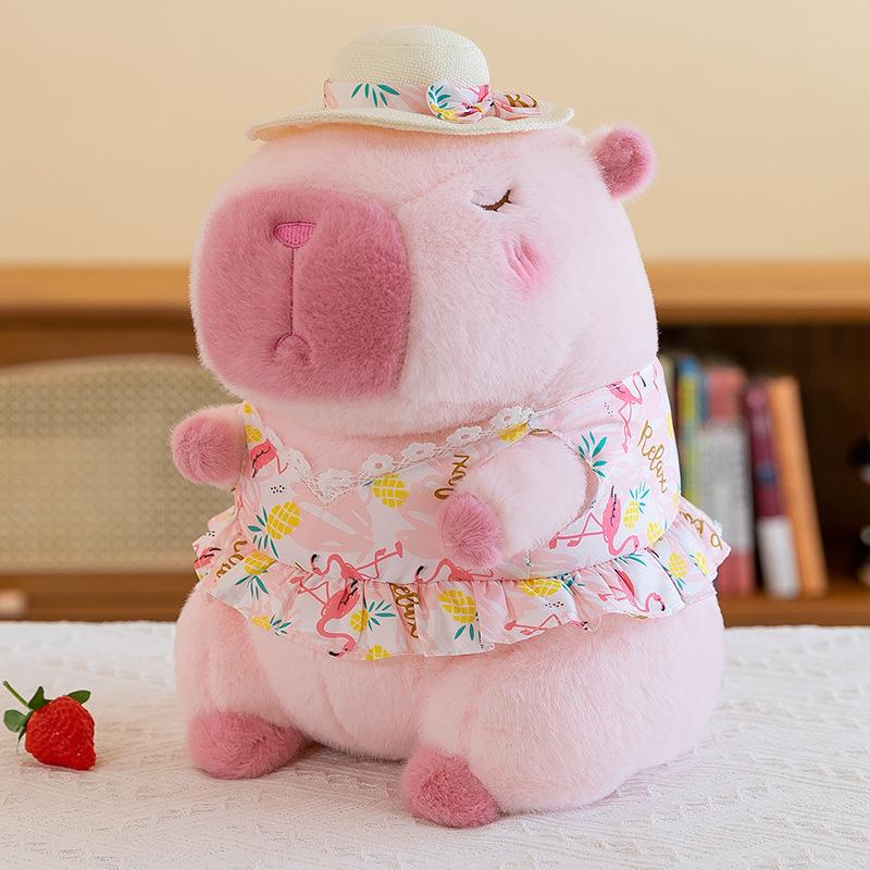 Summer New Cool Capybara Plush Toy Doll Kapibara Doll Children's Soothing Doll