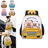 Adorable Toddler School Bag With Cartoon Capybara Pattern And Airflow Design For Kindergarten