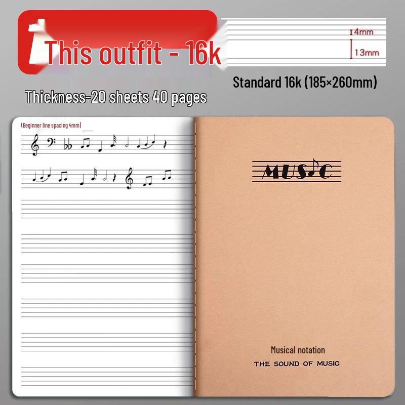 

Блокнот по теории музыки True Color 16K для детей: Практика для начинающих и профессиональных нот для фортепиано