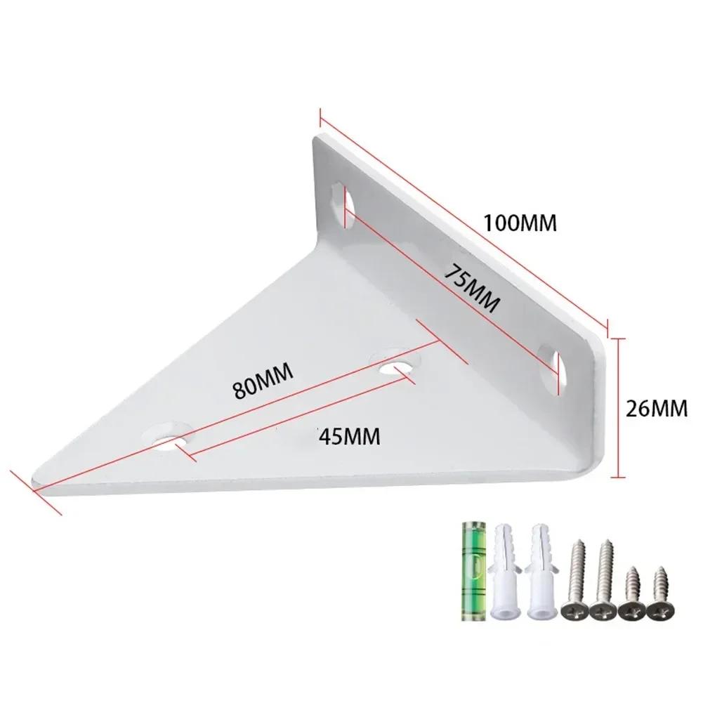 Triangle Bracket Heavy Support Wall Mounted Bench Table Shelf Bracket Invisible Triangle Support DIY Home Decoration