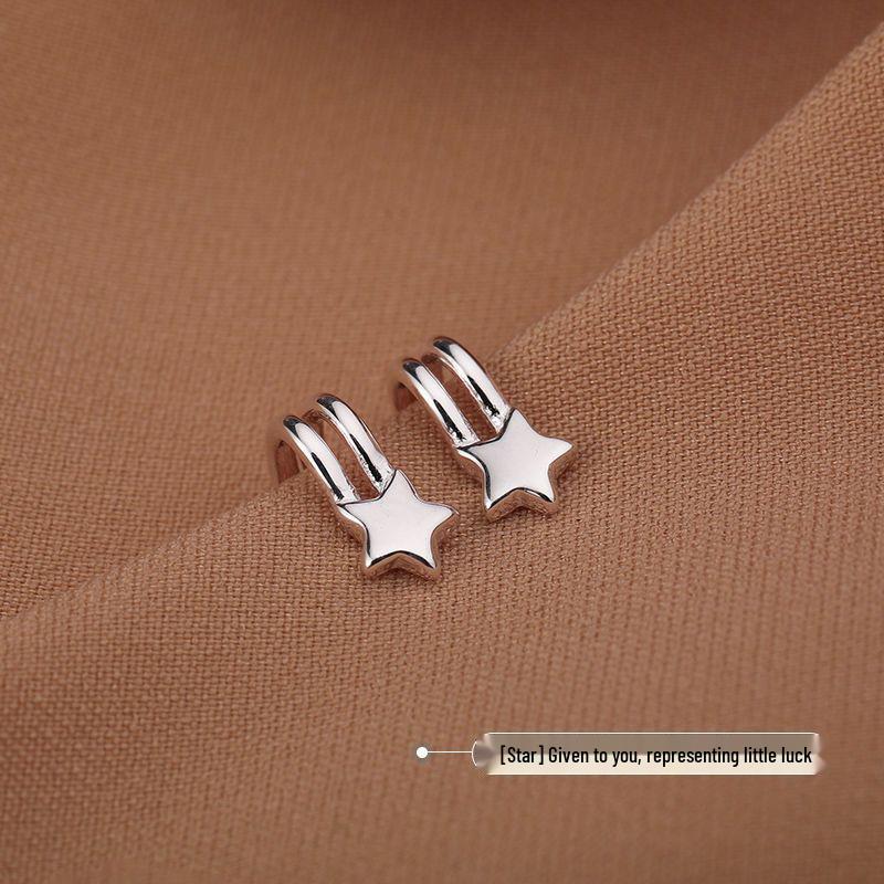 Star Ear Cuffs: Elegant, No-Piercing, Trendy & Minimalist Ear Clips