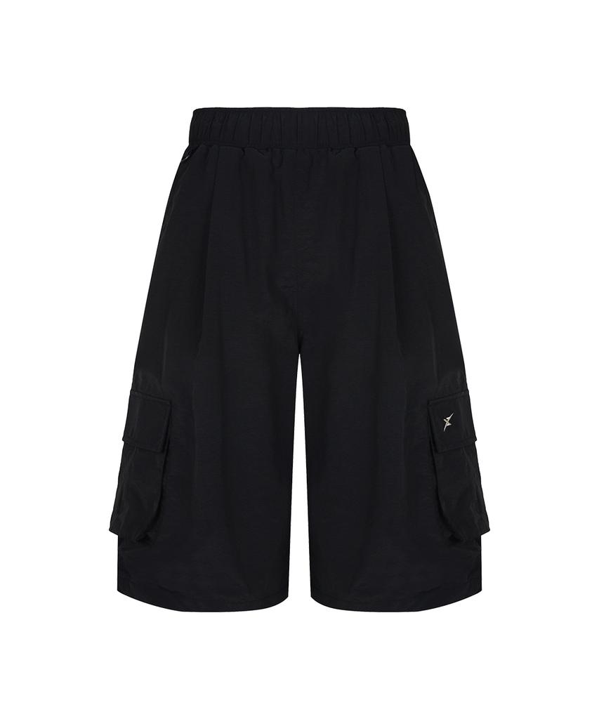 NINEZ [2Pack] Pintuck Semi-Wide Cargo Shorts 25Spt02