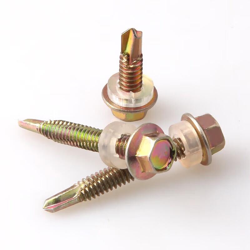 Color Zinc Hex Head Self-Tapping Screws