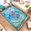 3D Pokemon Garchomp Kortelės Plotas Kilimas Kilimas Svetainei Miegamajam, Biuro Plotams, Patvarus Skalbiamas Mašinoje Kilimėlis Dovana Vaikams Suaugusiems