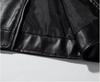 Men's Retro Motorcycle Leather Jacket - Casual, Trendy, Handsome PU Vest for Spring and Autumn in Black