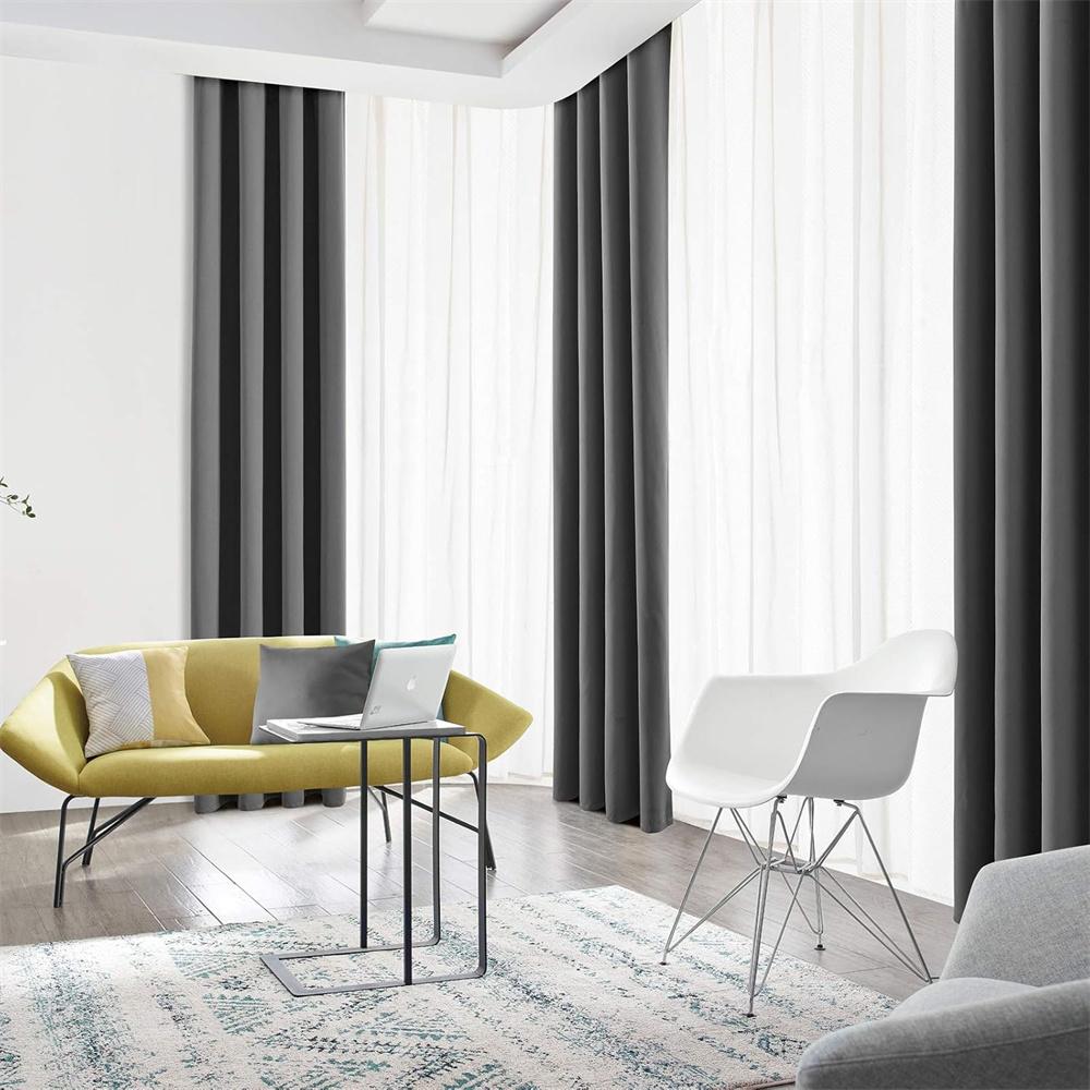 310cm Elegant Stylish Premium Living Room Space Design Draperies 80 - 95 % blackout Bedroom Windows DrapesNoiceReduceDrapes